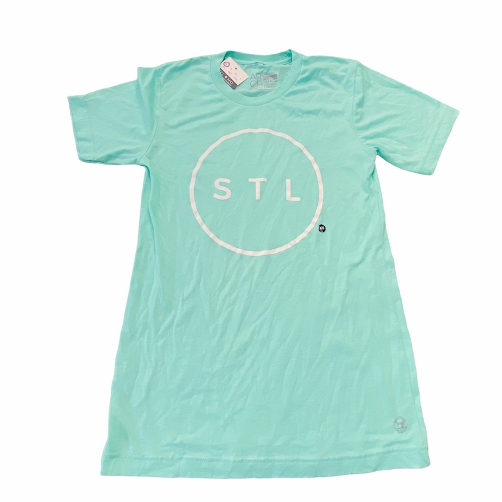 Women's Aqua Short Sleeve Tee